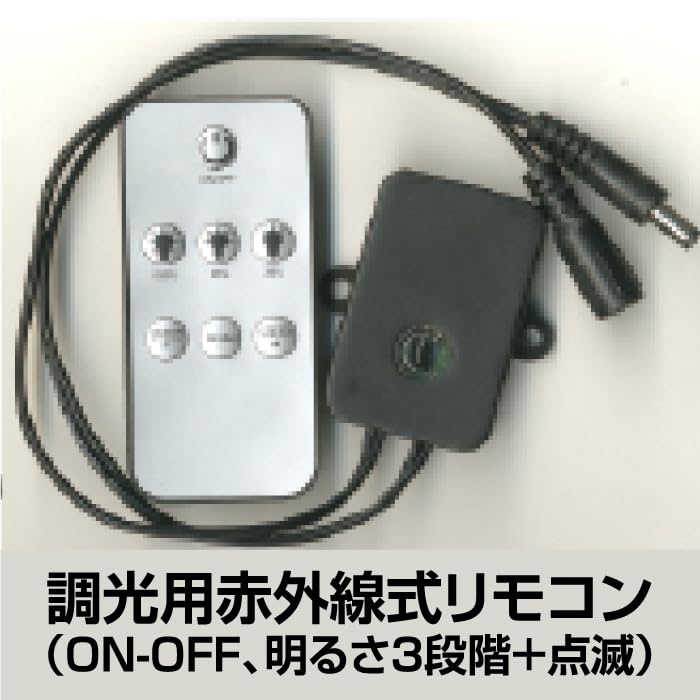 Amazon.co.jp: EIGERTOOL DC12V COB 3灯式スタンドライト 昼光色